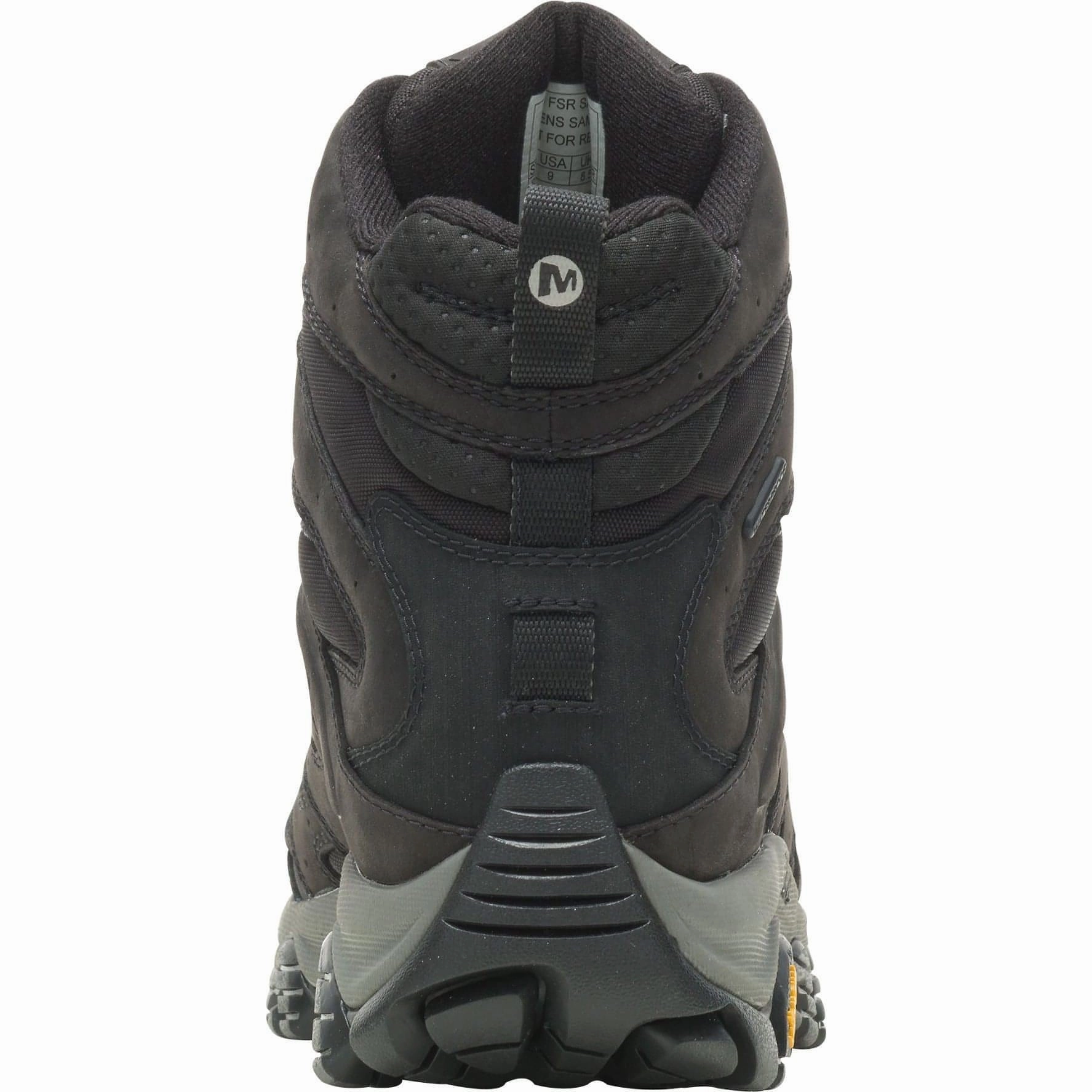 Shoes Merrell Merrell Moab 3 Apex Mid Waterproof Mens Walking Boots - Black