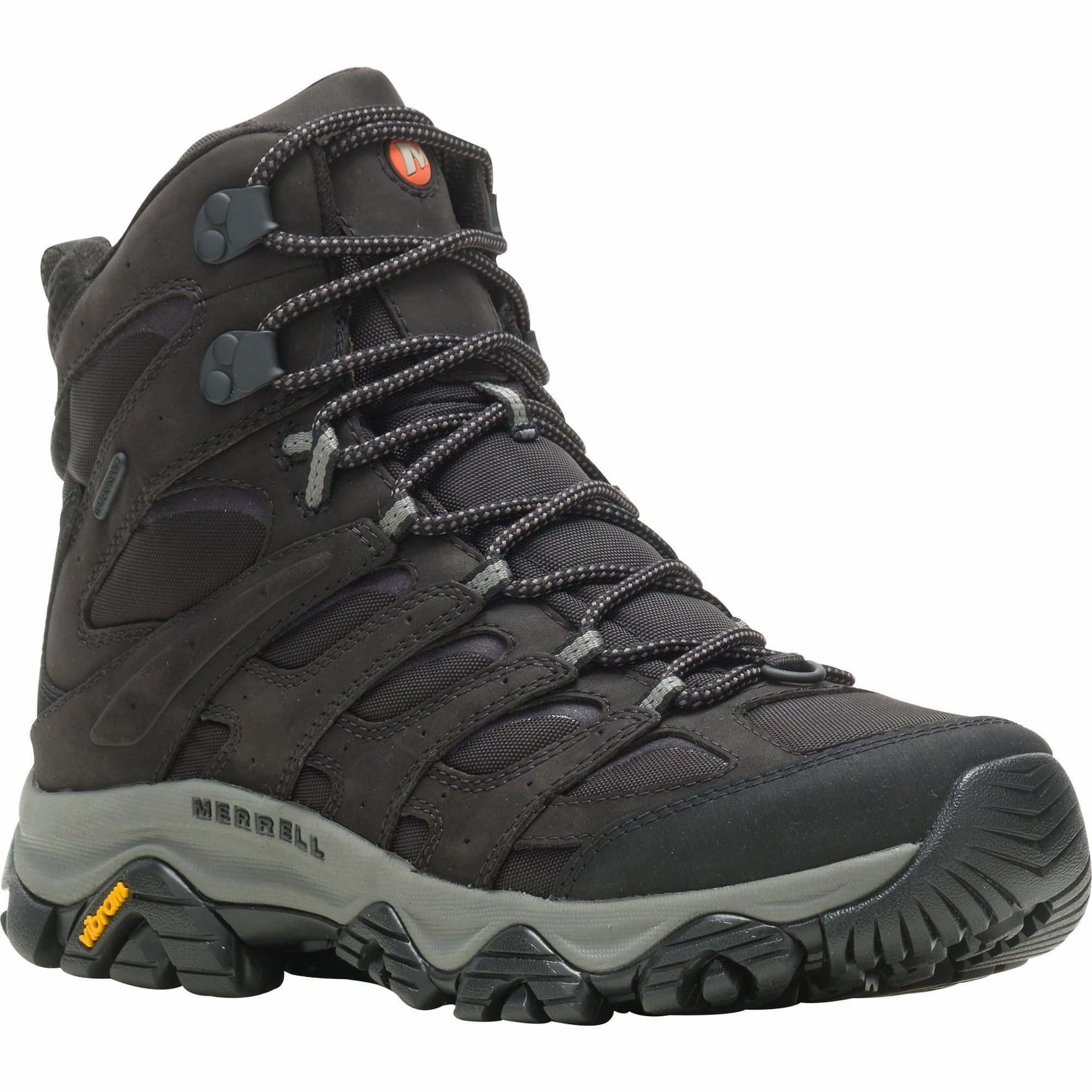 Shoes Merrell Merrell Moab 3 Apex Mid Waterproof Mens Walking Boots - Black