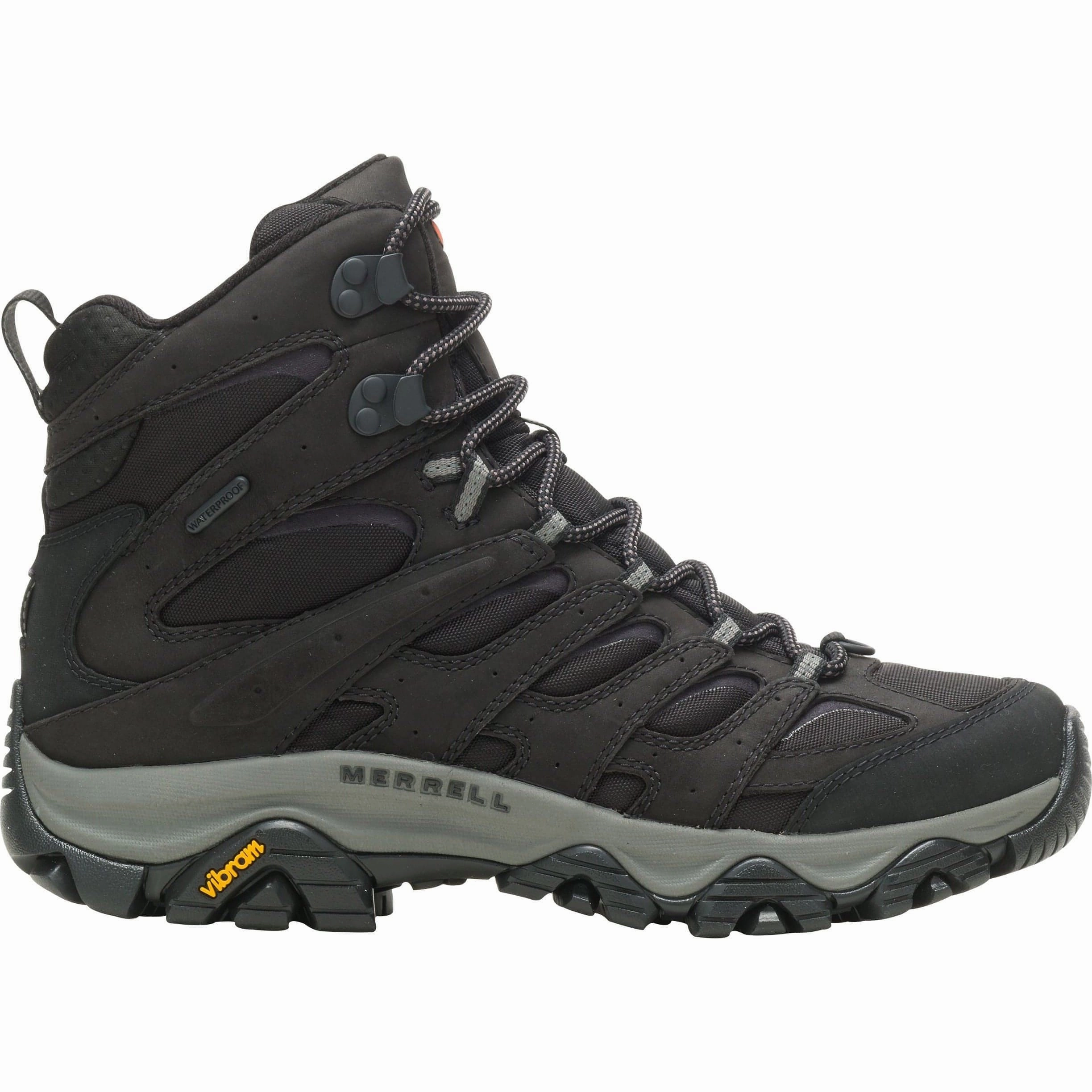 Shoes Merrell Merrell Moab 3 Apex Mid Waterproof Mens Walking Boots - Black