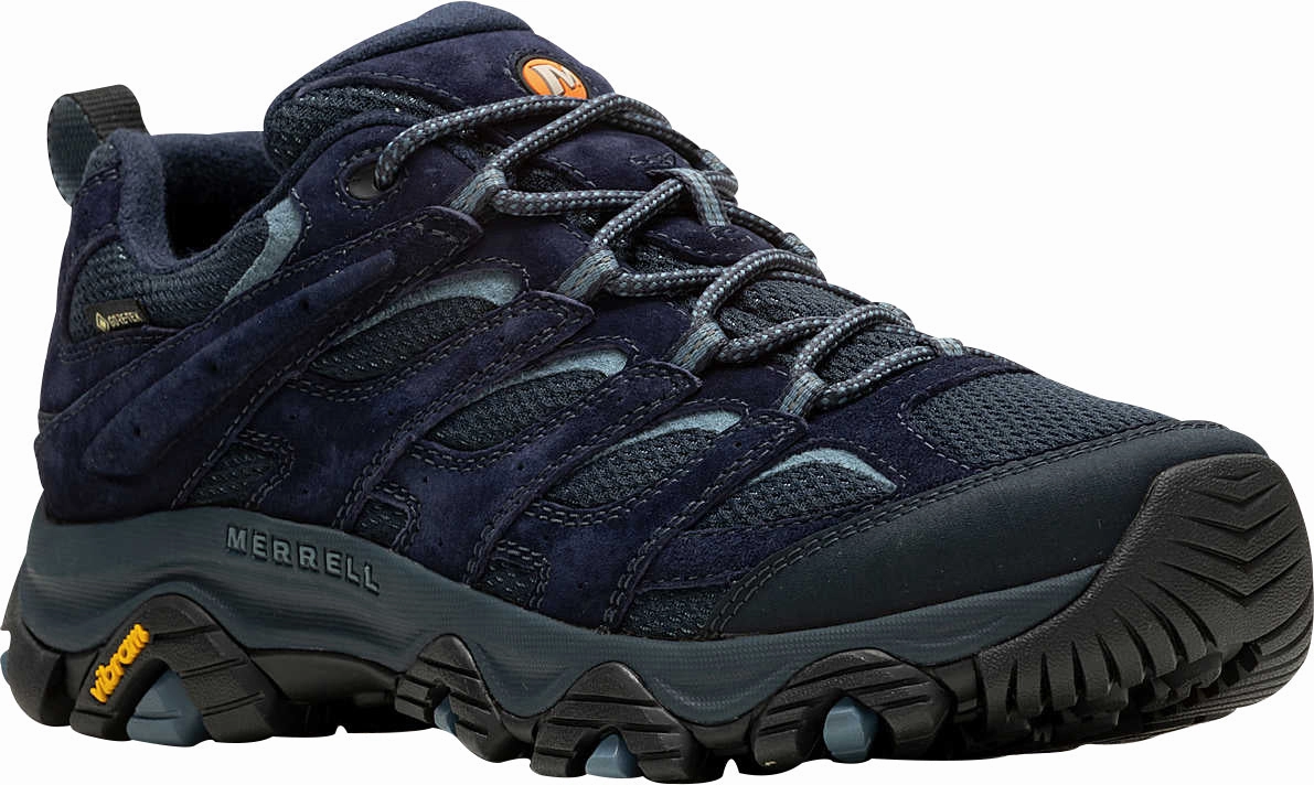 Shoes Merrell Merrell Moab 3 GORE-TEX Mens Walking Shoes - Blue