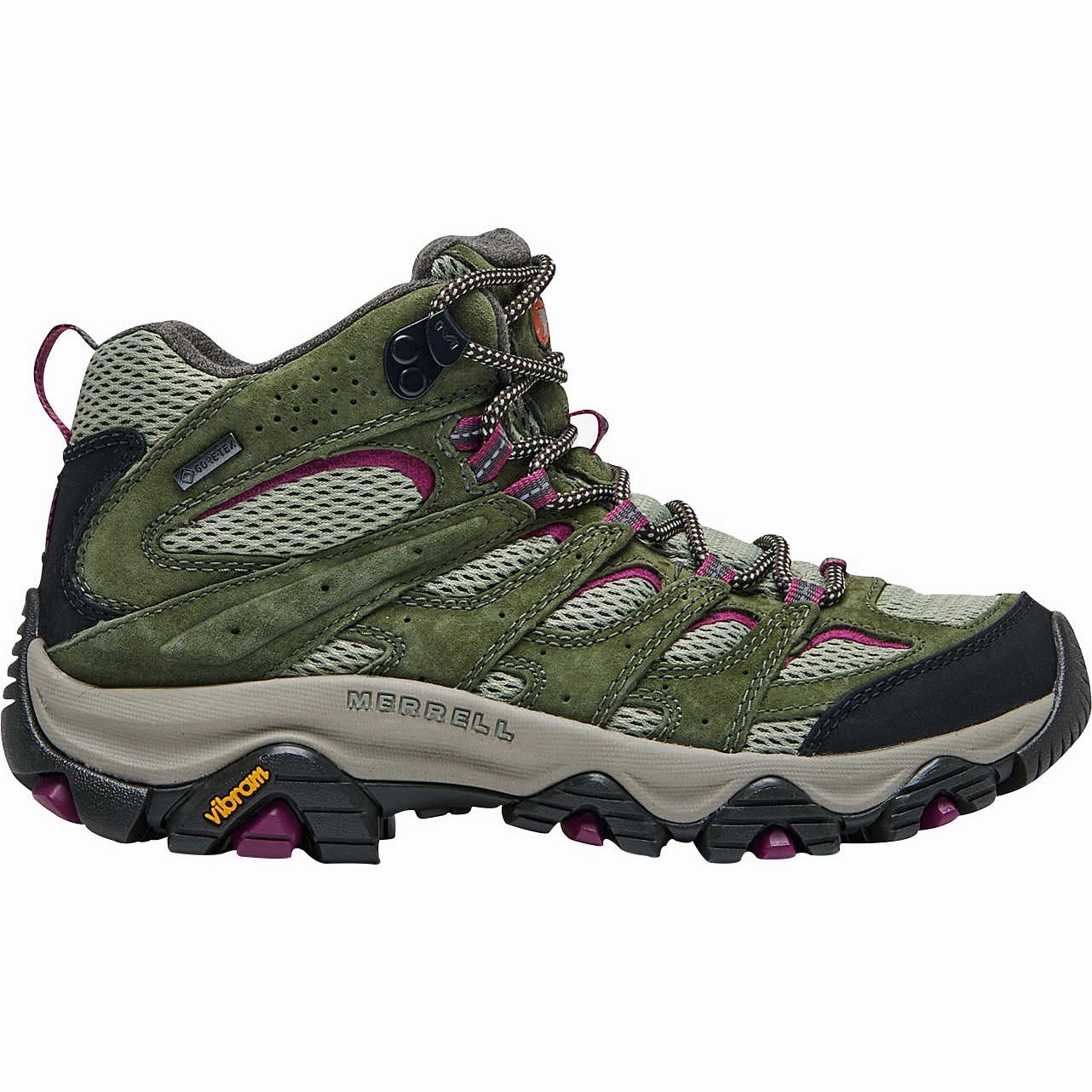 Shoes Merrell Merrell Moab 3 Mid GORE-TEX Womens Walking Boots - Green