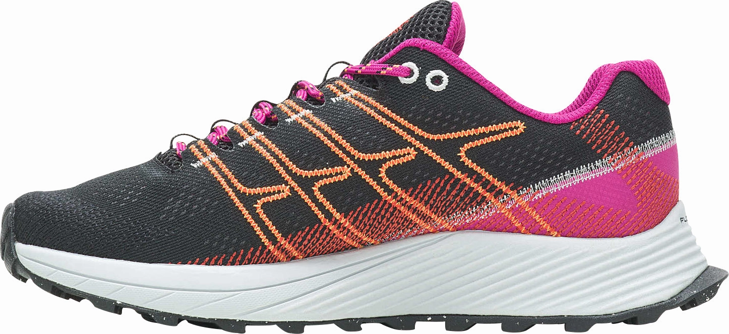 Shoes Merrell Merrell Moab Flight Womens Trail Running Shoes - Black