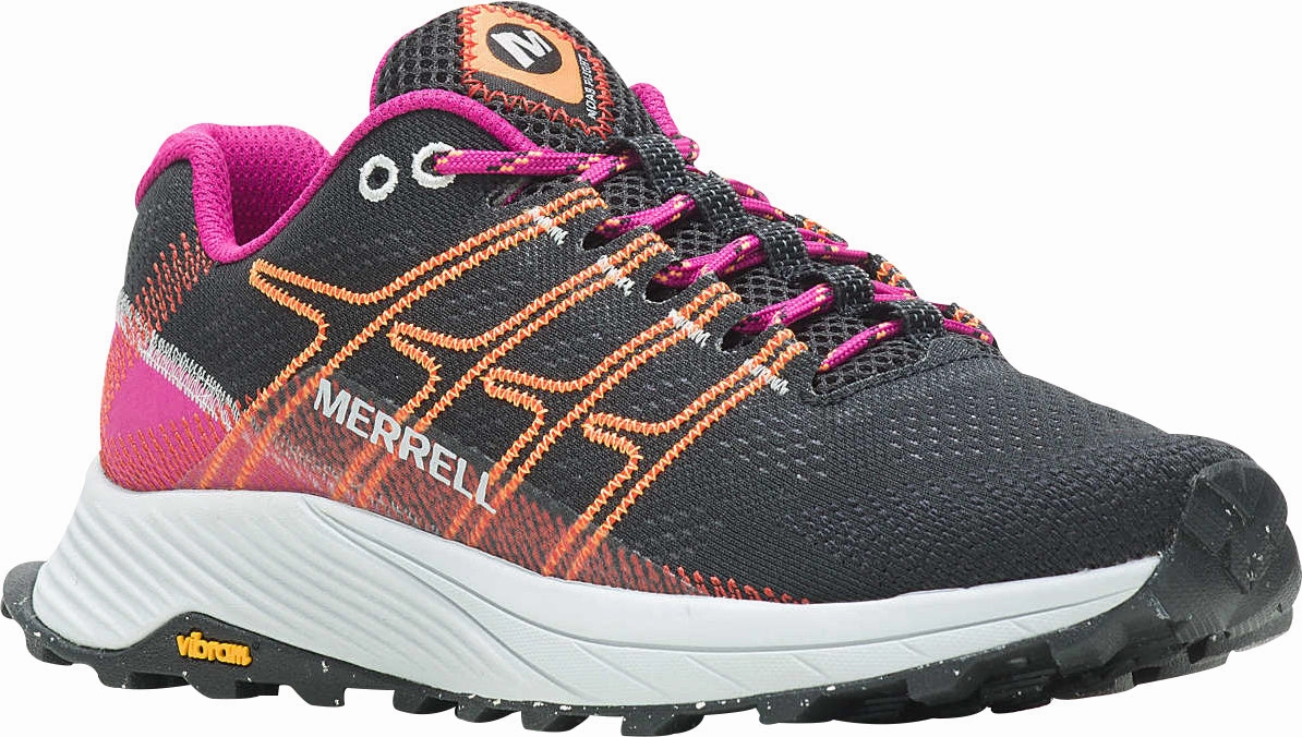 Shoes Merrell Merrell Moab Flight Womens Trail Running Shoes - Black