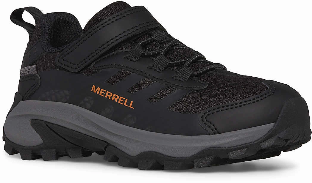 Shoes Merrell Merrell Moab Speed 2 A/C Waterproof Junior Walking Shoes - Black