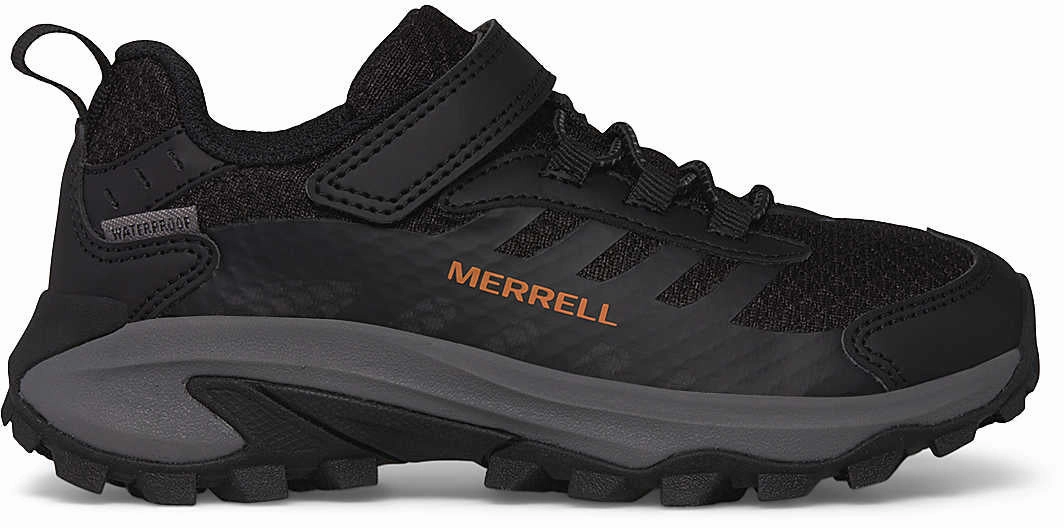 Shoes Merrell Merrell Moab Speed 2 A/C Waterproof Junior Walking Shoes - Black