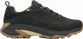 Shoes Merrell Merrell Moab Speed 2 Leather Waterproof Mens Walking Shoes - Black