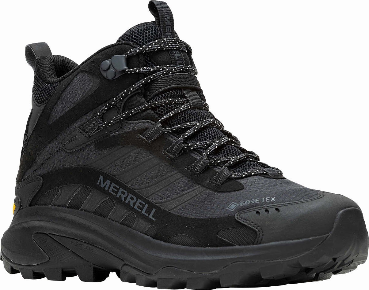 Shoes Merrell Merrell Moab Speed 2 Mid GORE-TEX Mens Walking Boots - Black
