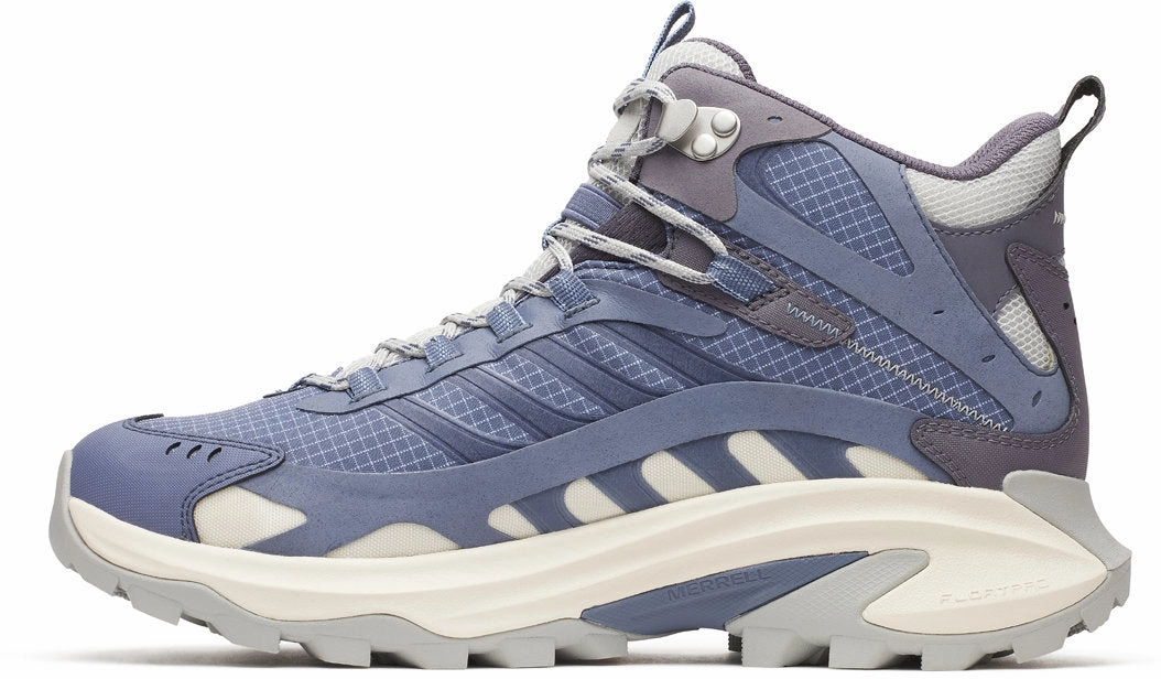 Shoes Merrell Merrell Moab Speed 2 Mid GORE-TEX Mens Walking Shoes - Blue