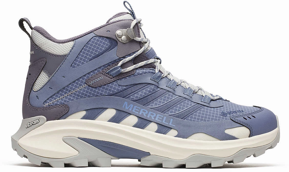 Shoes Merrell Merrell Moab Speed 2 Mid GORE-TEX Mens Walking Shoes - Blue