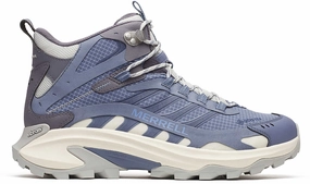 Shoes Merrell Merrell Moab Speed 2 Mid GORE-TEX Mens Walking Shoes - Blue