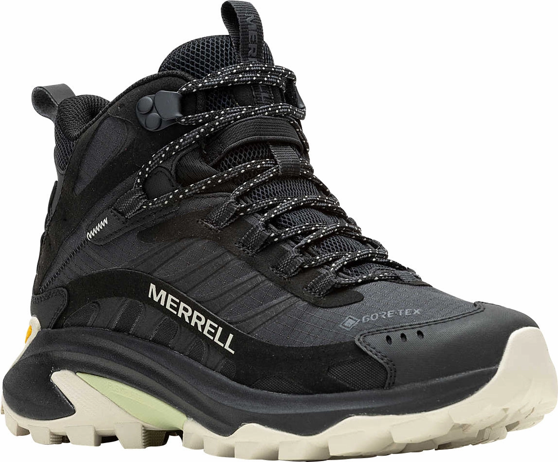 Shoes Merrell Merrell Moab Speed 2 Mid GORE-TEX Womens Walking Boots - Black