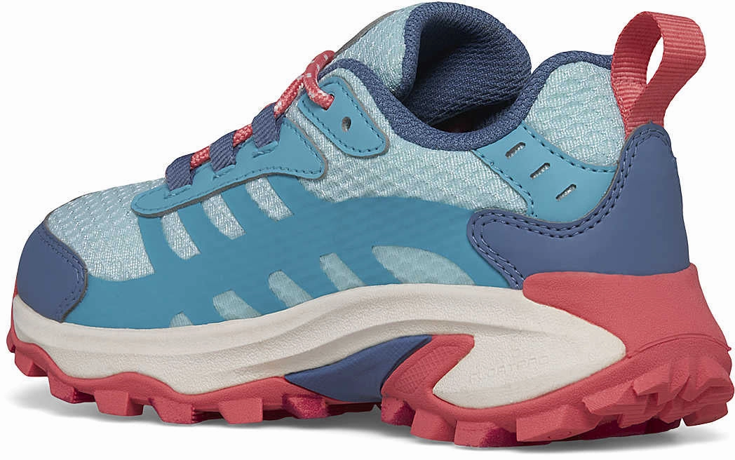 Shoes Merrell Merrell Moab Speed 2 Waterproof Junior Walking Shoes - Blue