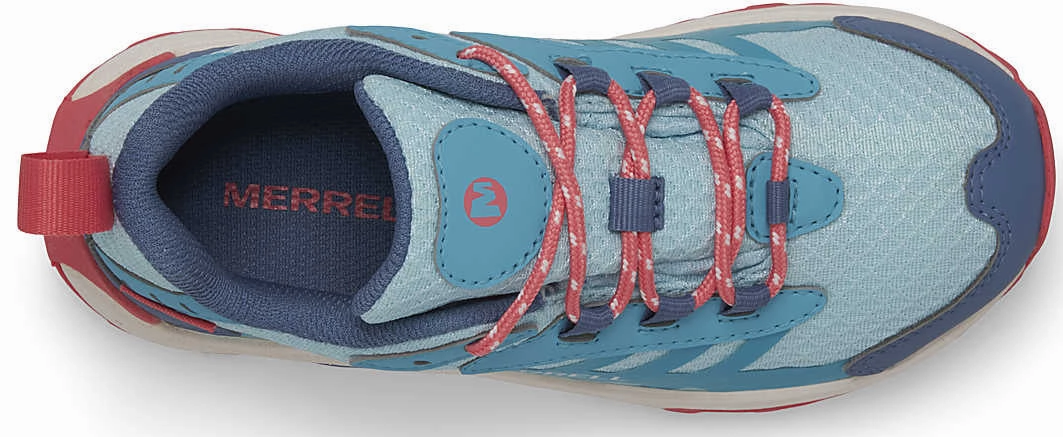 Shoes Merrell Merrell Moab Speed 2 Waterproof Junior Walking Shoes - Blue