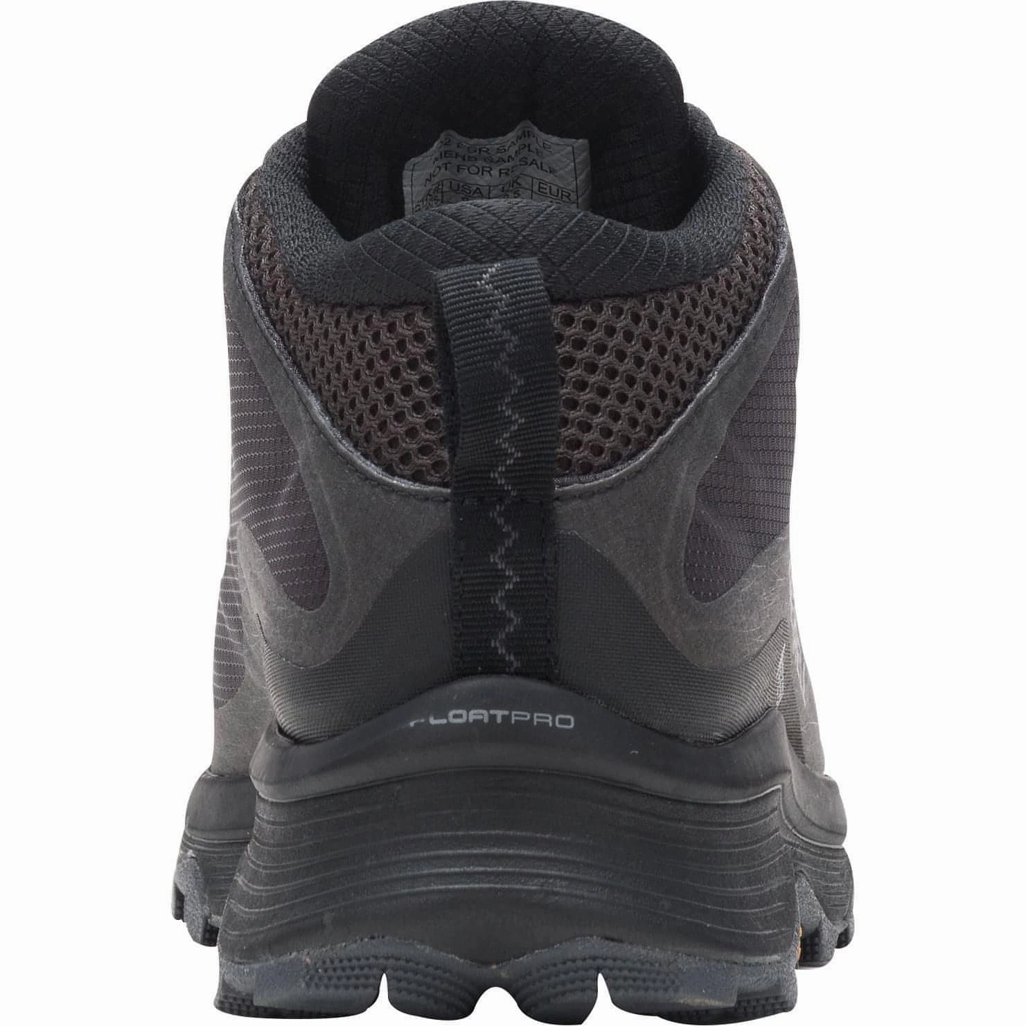 Shoes Merrell Merrell Moab Speed Mid GORE-TEX Mens Walking Boots - Black
