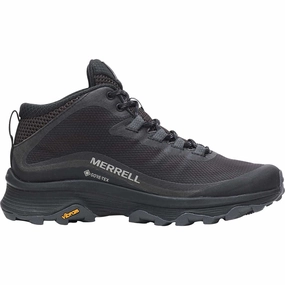 Shoes Merrell Merrell Moab Speed Mid GORE-TEX Womens Walking Boots - Black