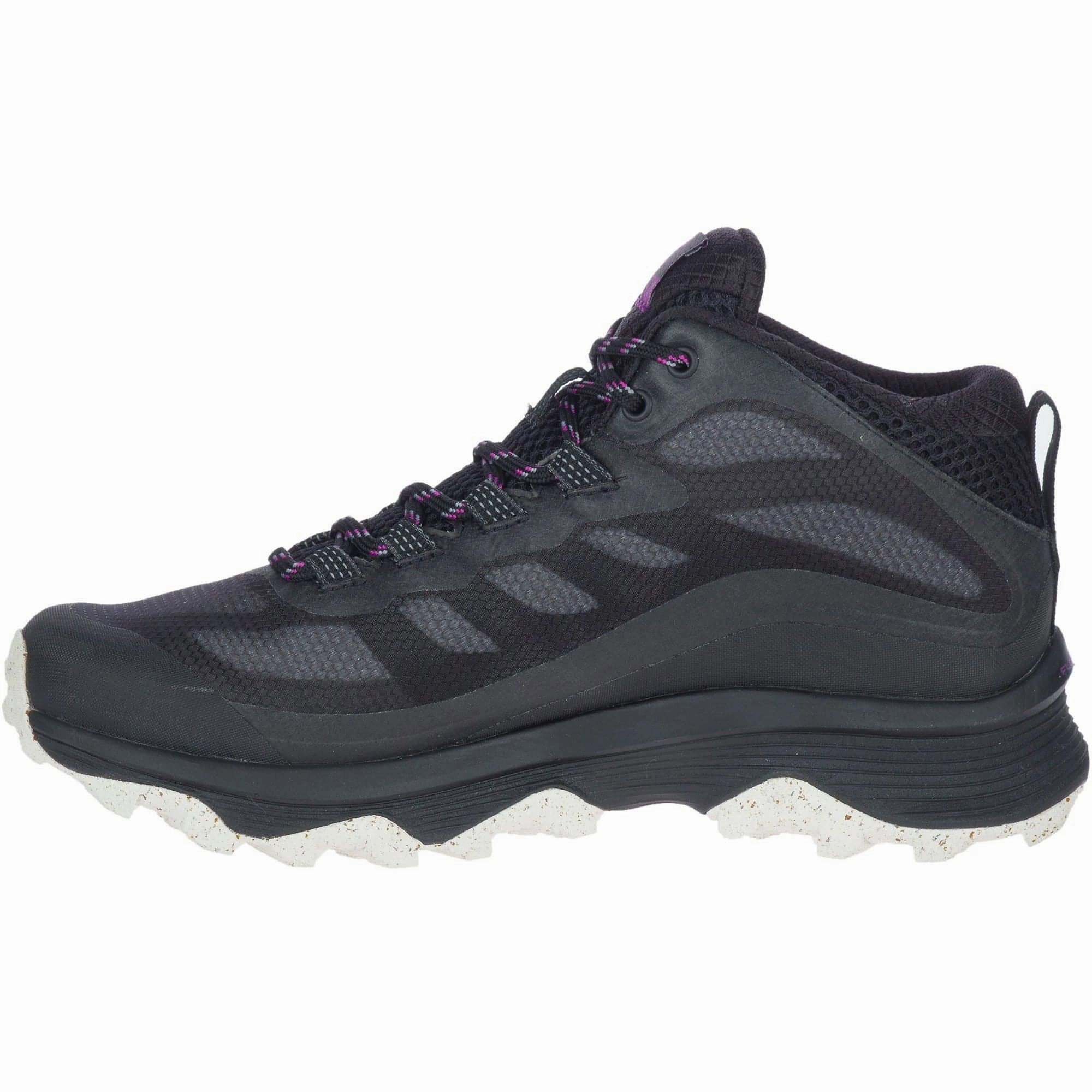 Shoes Merrell Merrell Moab Speed Mid GORE-TEX Womens Walking Boots - Black