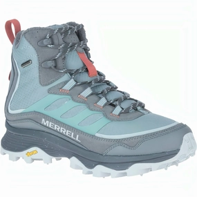 Shoes Merrell Merrell Moab Speed Thermo Mid Waterproof Womens Walking Boots - Grey