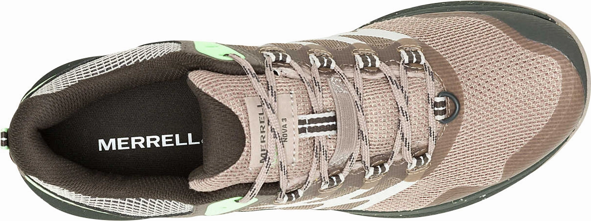 Shoes Merrell Merrell Nova 3 GORE-TEX Mens Trail Running Shoes - Brown