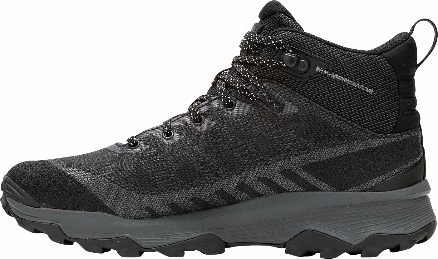 Shoes Merrell Merrell Speed Eco Mid Waterproof Mens Walking Boots - Black