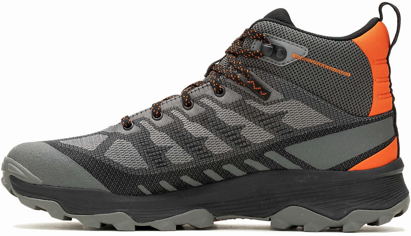 Shoes Merrell Merrell Speed Eco Mid Waterproof Mens Walking Boots - Grey