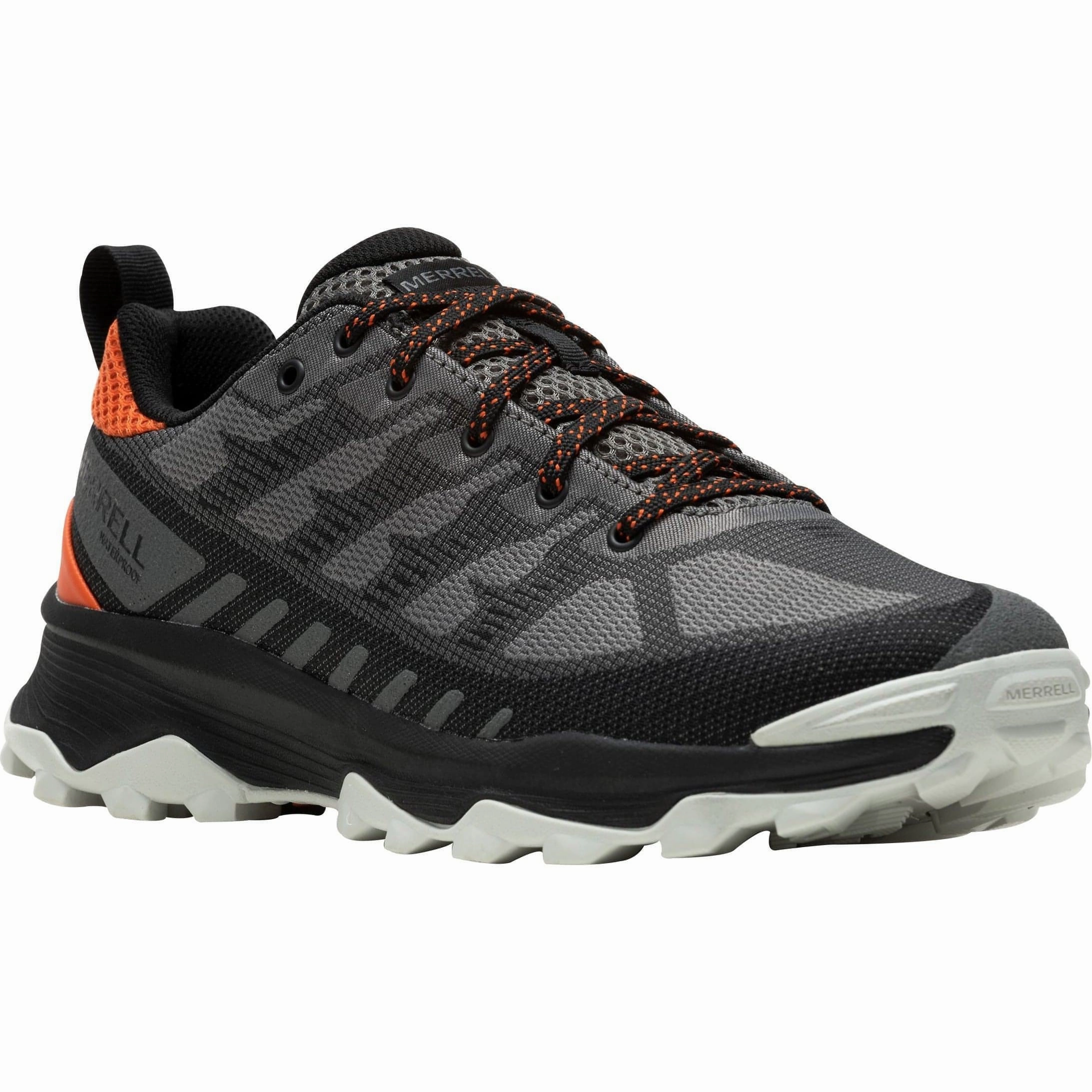 Shoes Merrell Merrell Speed Eco Waterproof Mens Walking Shoes - Grey