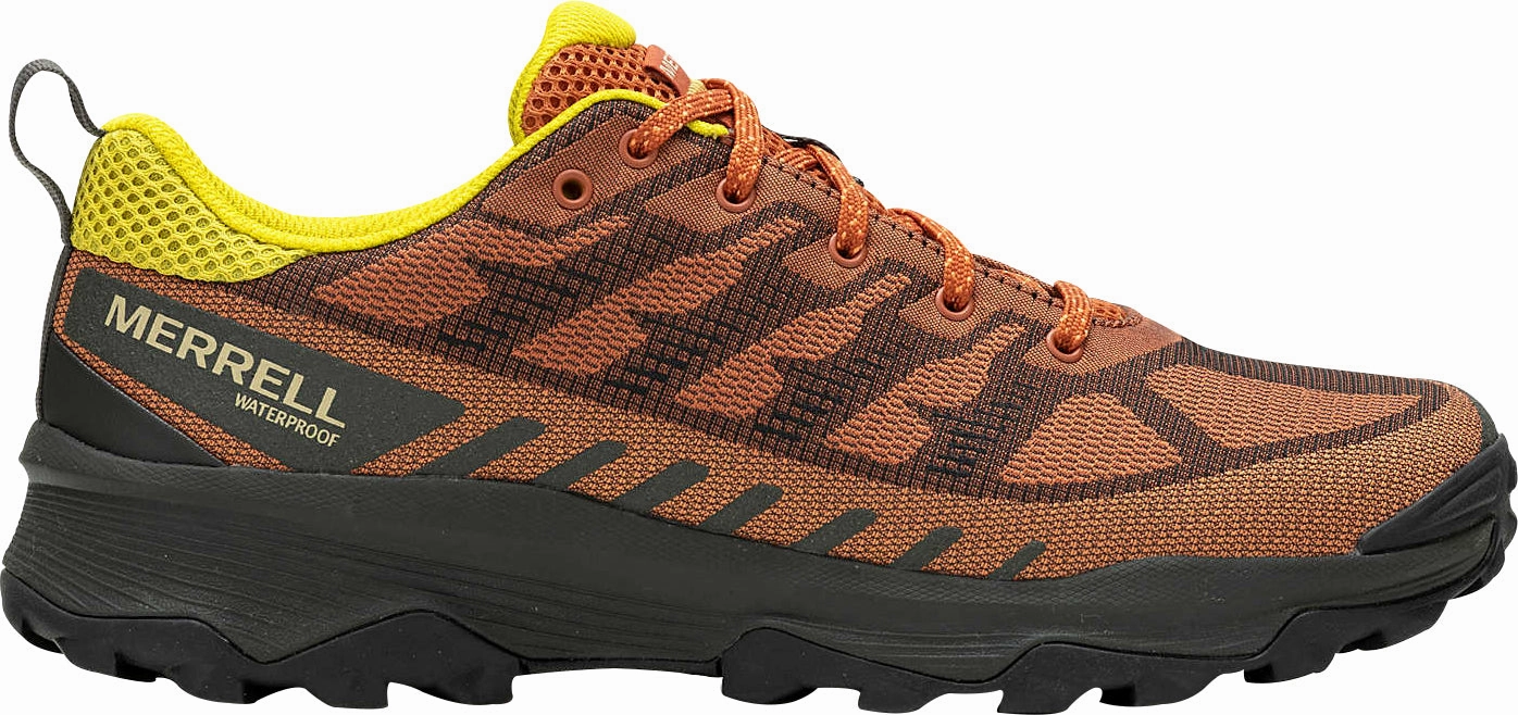 Shoes Merrell Merrell Speed Eco Waterproof Mens Walking Shoes - Orange