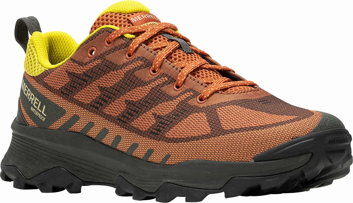 Shoes Merrell Merrell Speed Eco Waterproof Mens Walking Shoes - Orange