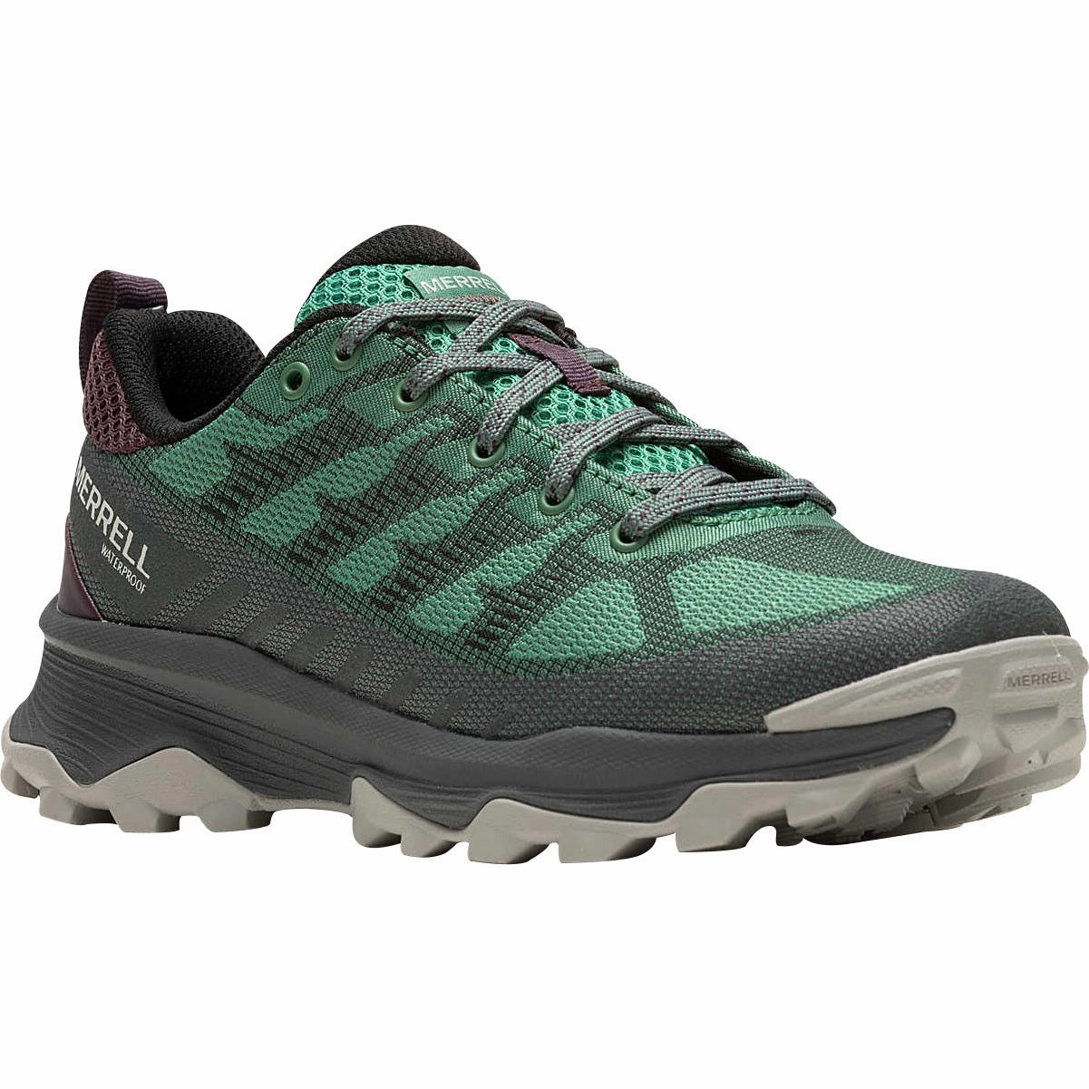 Shoes Merrell Merrell Speed Eco Waterproof Womens Walking Shoes - Green