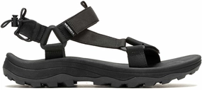 Shoes Merrell Merrell Speed Fusion Web Sport Mens Walking Sandals - Black