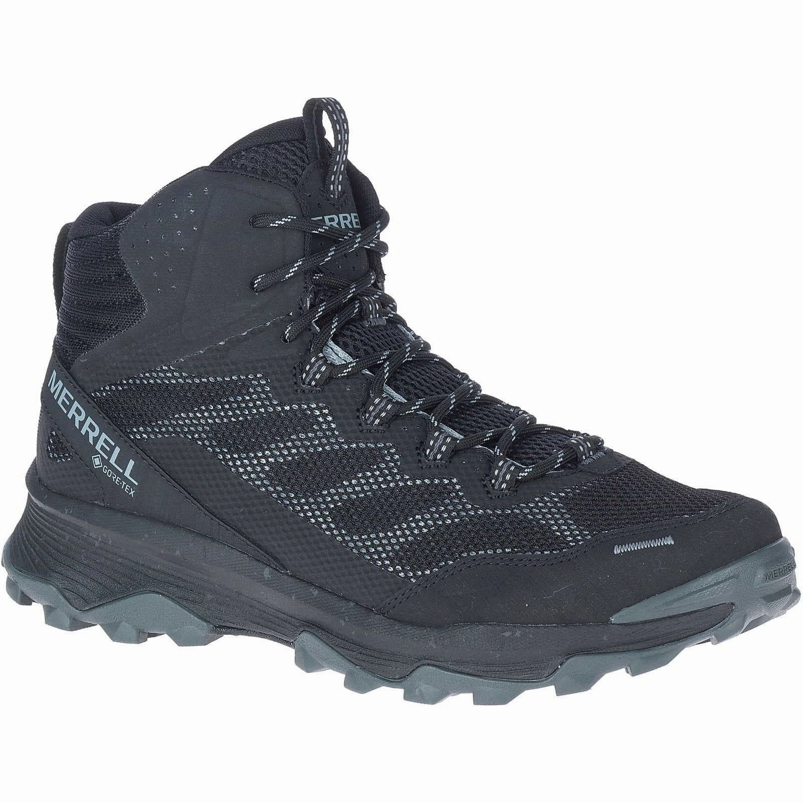 Shoes Merrell Merrell Speed Strike Mid Waterproof Mens Walking Boots - Black