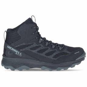 Shoes Merrell Merrell Speed Strike Mid Waterproof Mens Walking Boots - Black
