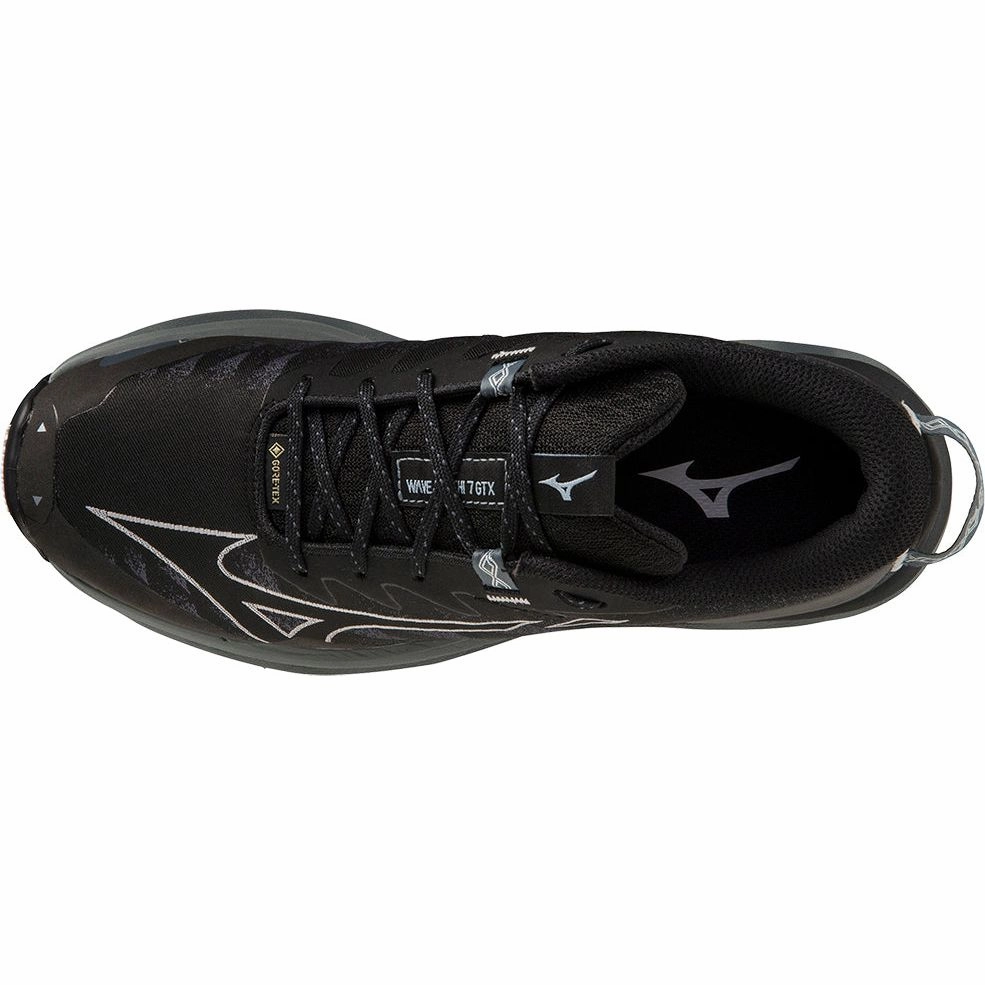 Shoes Mizuno Mizuno Wave Daichi 7 GORE-TEX Womens Trail Running Shoes - Black