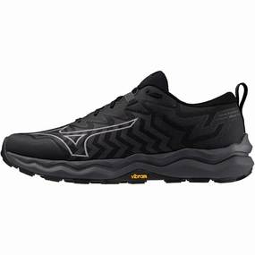 Shoes Mizuno Mizuno Wave Daichi 8 GORE-TEX Mens Trail Running Shoes - Black
