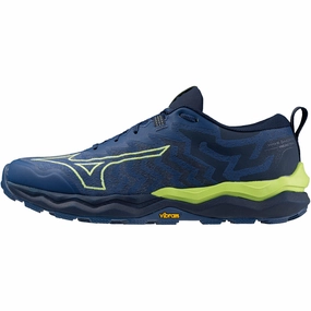 Shoes Mizuno Mizuno Wave Daichi 8 Mens Trail Running Shoes - Blue