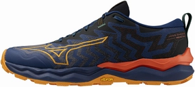 Shoes Mizuno Mizuno Wave Daichi 8 Mens Trail Running Shoes - Blue