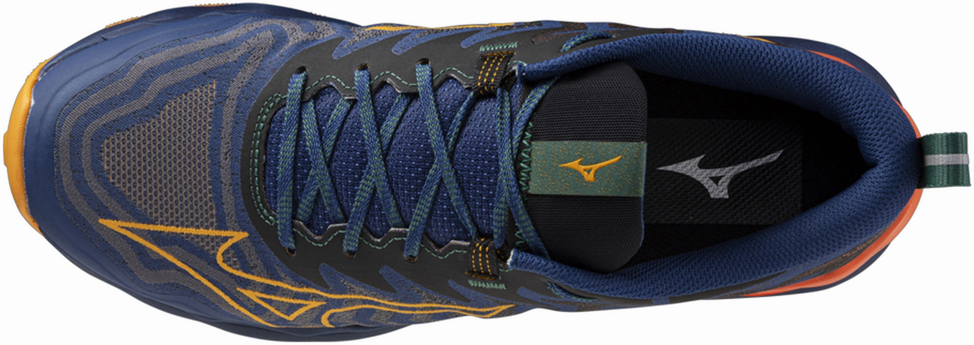 Shoes Mizuno Mizuno Wave Daichi 8 Mens Trail Running Shoes - Blue