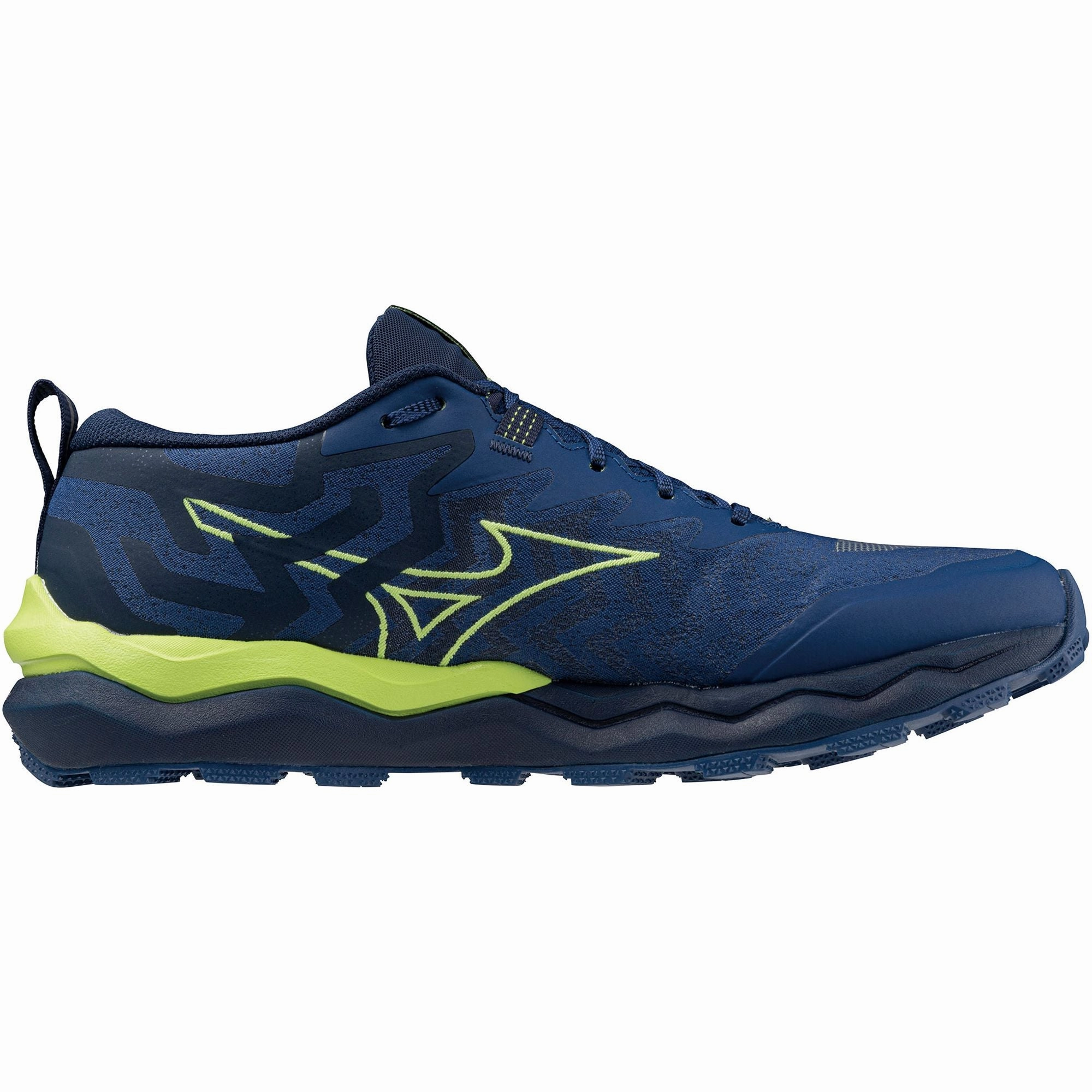 Shoes Mizuno Mizuno Wave Daichi 8 Mens Trail Running Shoes - Blue