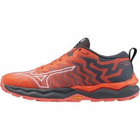 Shoes Mizuno Mizuno Wave Daichi 8 Womens Trail Running Shoes - Red