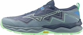 Shoes Mizuno Mizuno Wave Daichi 9 Mens Trail Running Shoes - Blue