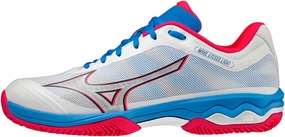 Shoes Mizuno Mizuno Wave Exceed Light Mens Padel Shoes - White
