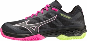Shoes Mizuno Mizuno Wave Exceed Light Womens Padel Shoes - Black