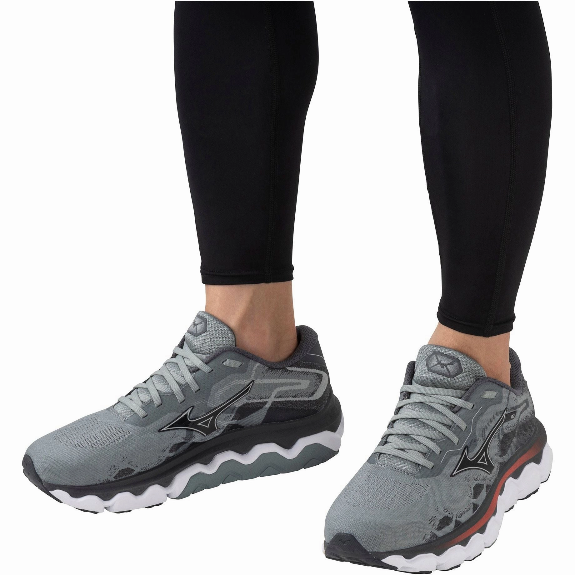 Shoes Mizuno Mizuno Wave Horizon 7 Mens Running Shoes - Grey