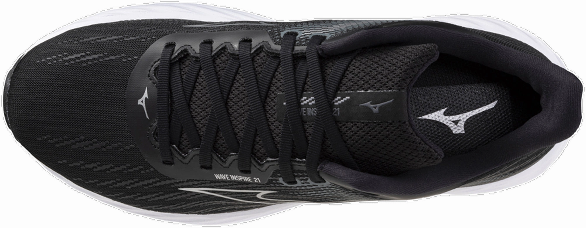 Shoes Mizuno Mizuno Wave Inpsire 21 Mens Running Shoes - Black