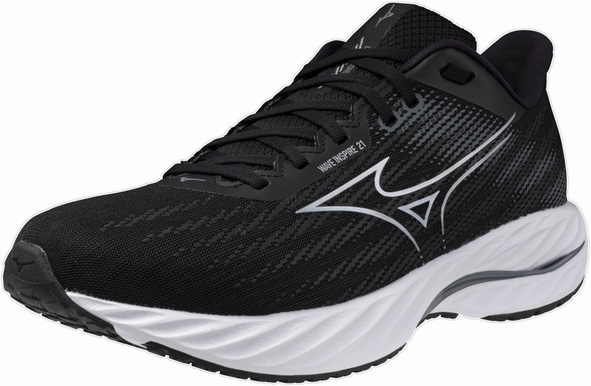 Shoes Mizuno Mizuno Wave Inpsire 21 Mens Running Shoes - Black