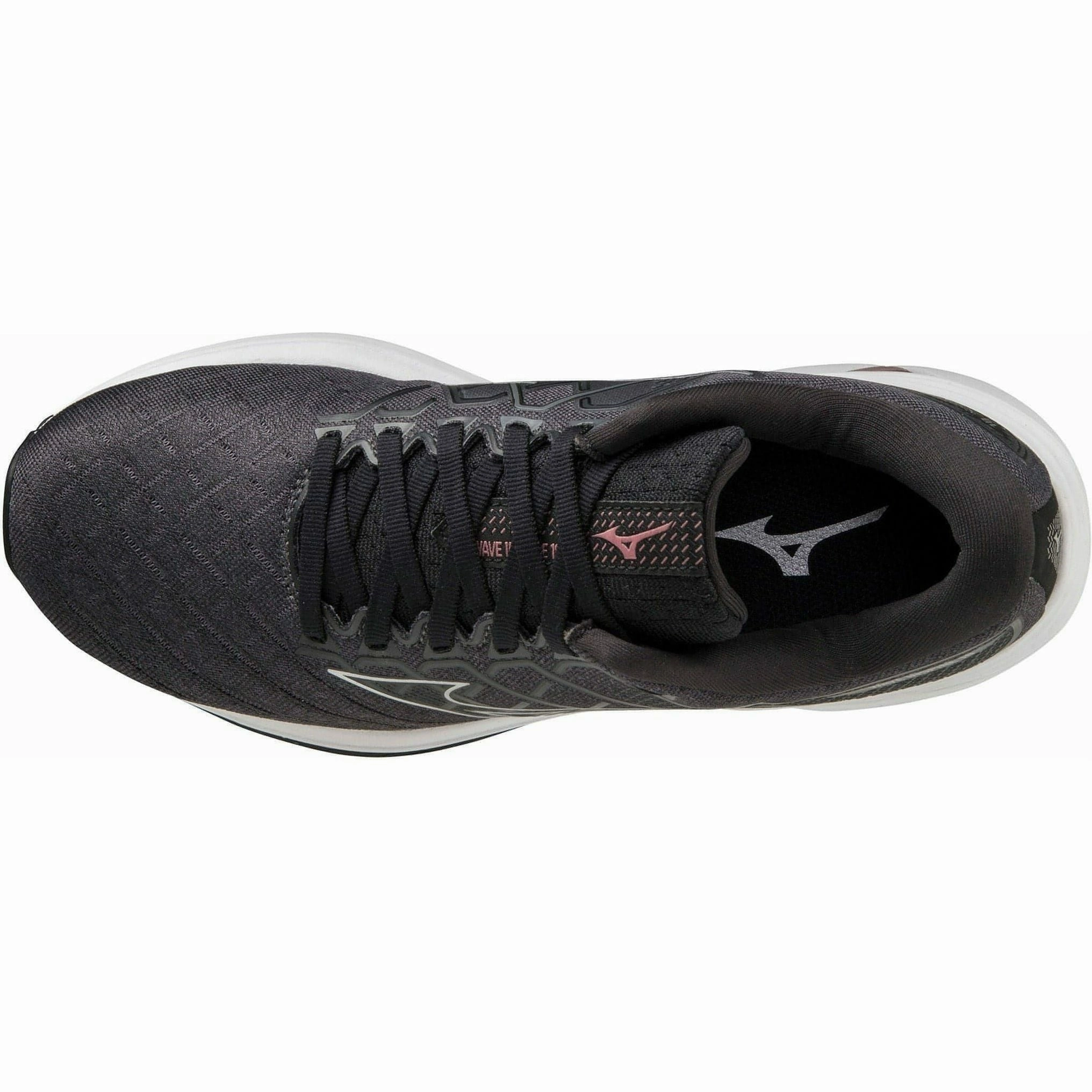 Shoes Mizuno Mizuno Wave Inspire 18 WIDE FIT (D) Womens Running Shoes - Black
