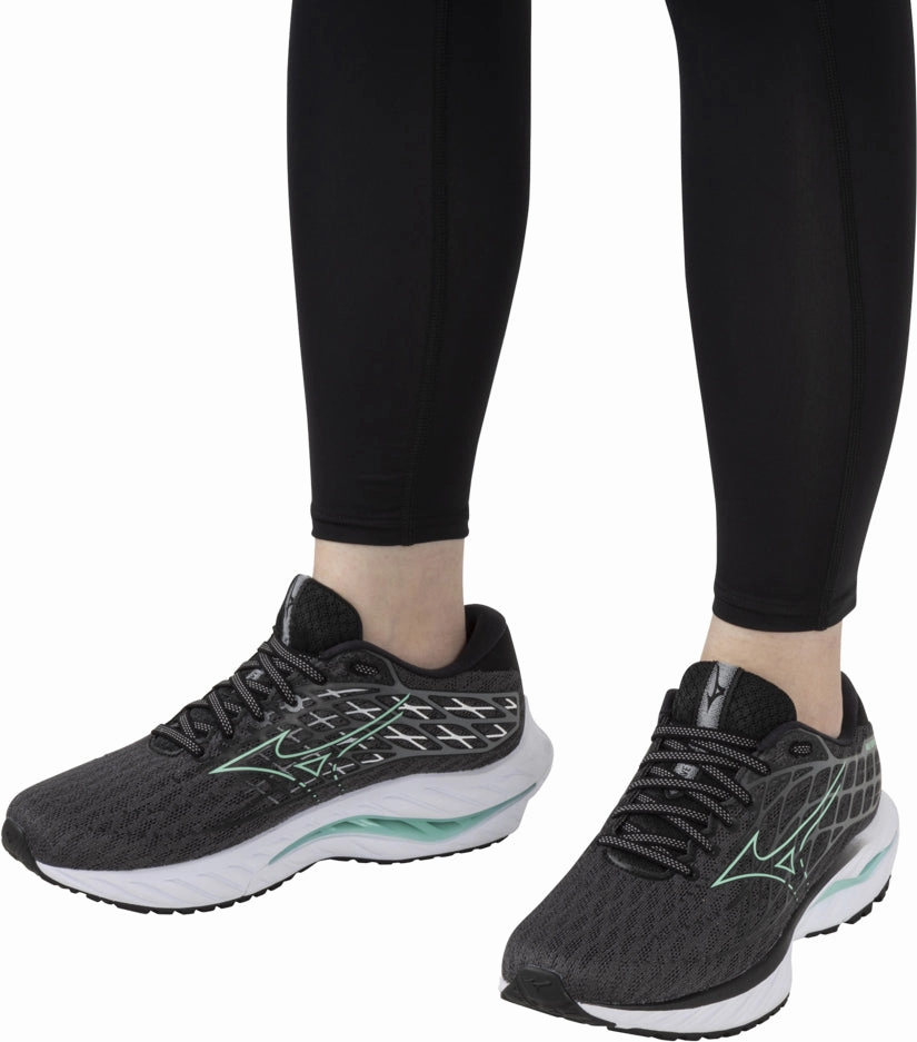 Shoes Mizuno Mizuno Wave Inspire 20 WIDE FIT (D) Womens Running Shoes - Grey