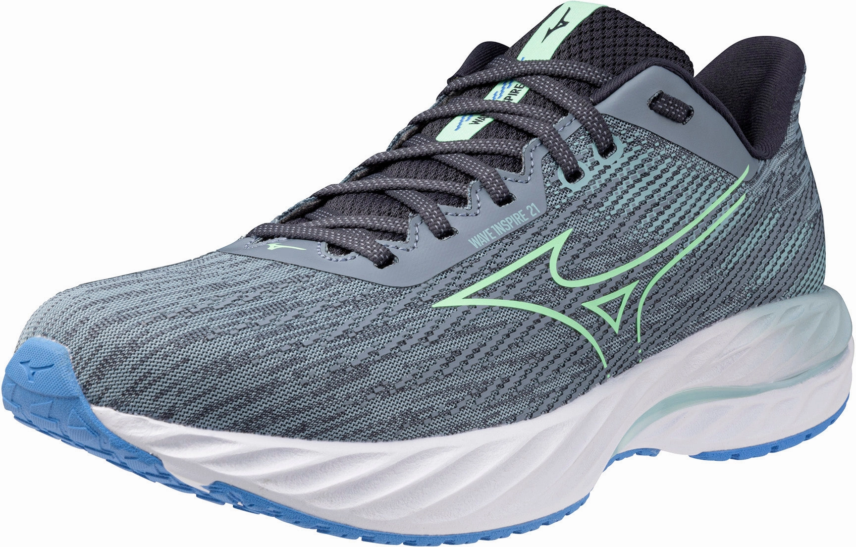 Shoes Mizuno Mizuno Wave Inspire 21 Mens Running Shoes - Grey