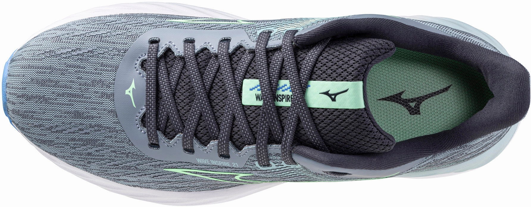 Shoes Mizuno Mizuno Wave Inspire 21 Mens Running Shoes - Grey