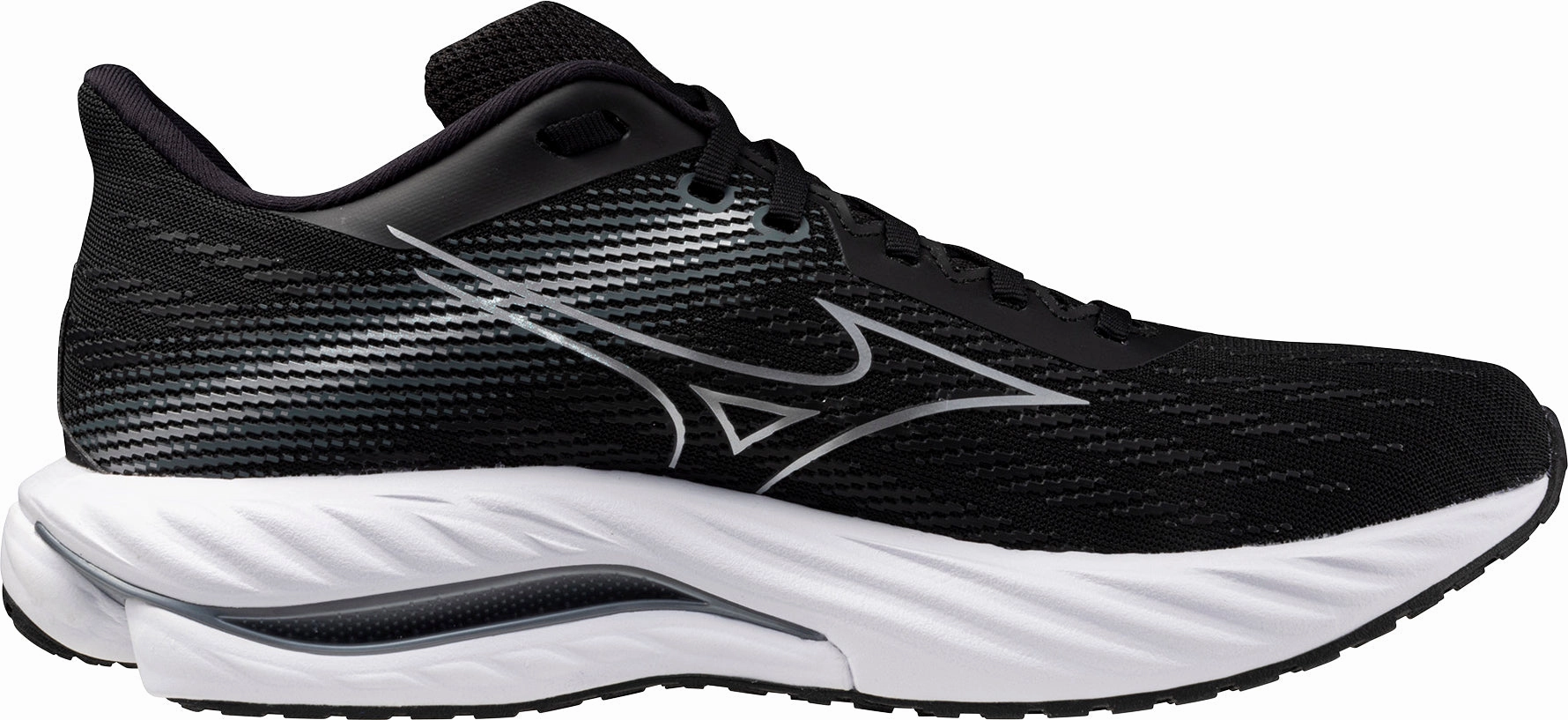 Shoes Mizuno Mizuno Wave Inspire 21 WIDE FIT (2E) Mens Running Shoes - Black