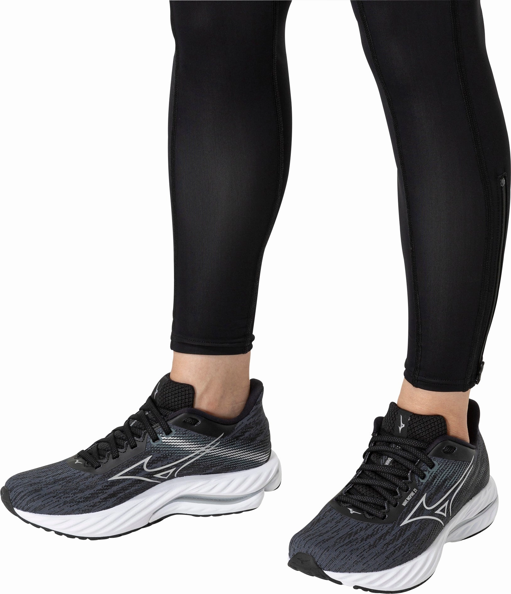 Shoes Mizuno Mizuno Wave Inspire 21 Womens Running Shoes - Black